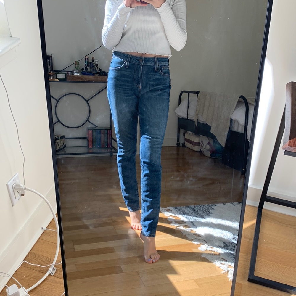 Alice and Olivia sequin jeans